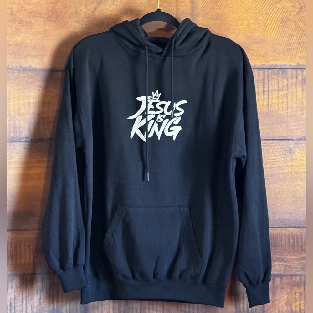 NWT GLO Jesus is King Hoodie
